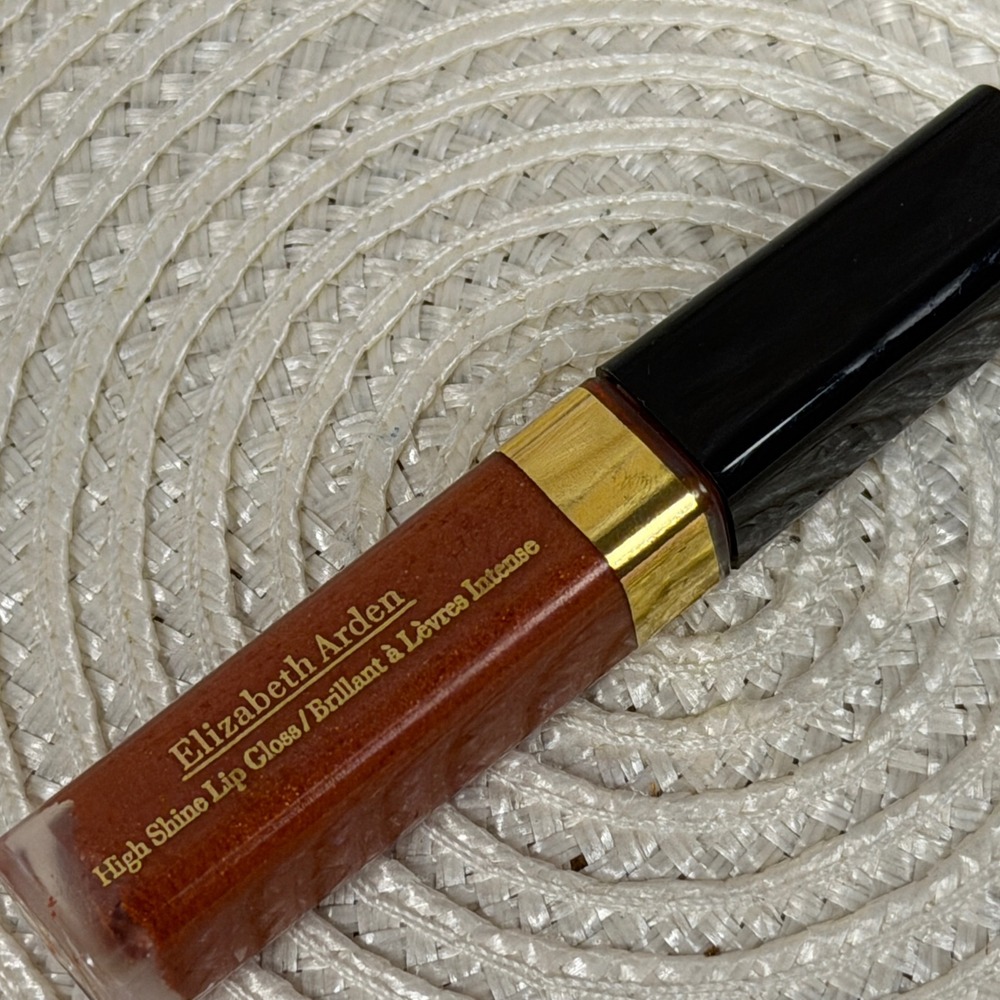 Elizabeth Arden High Shine Lip Gloss 07 Mandarin Shine Copper Bronze Shimmer 4ml